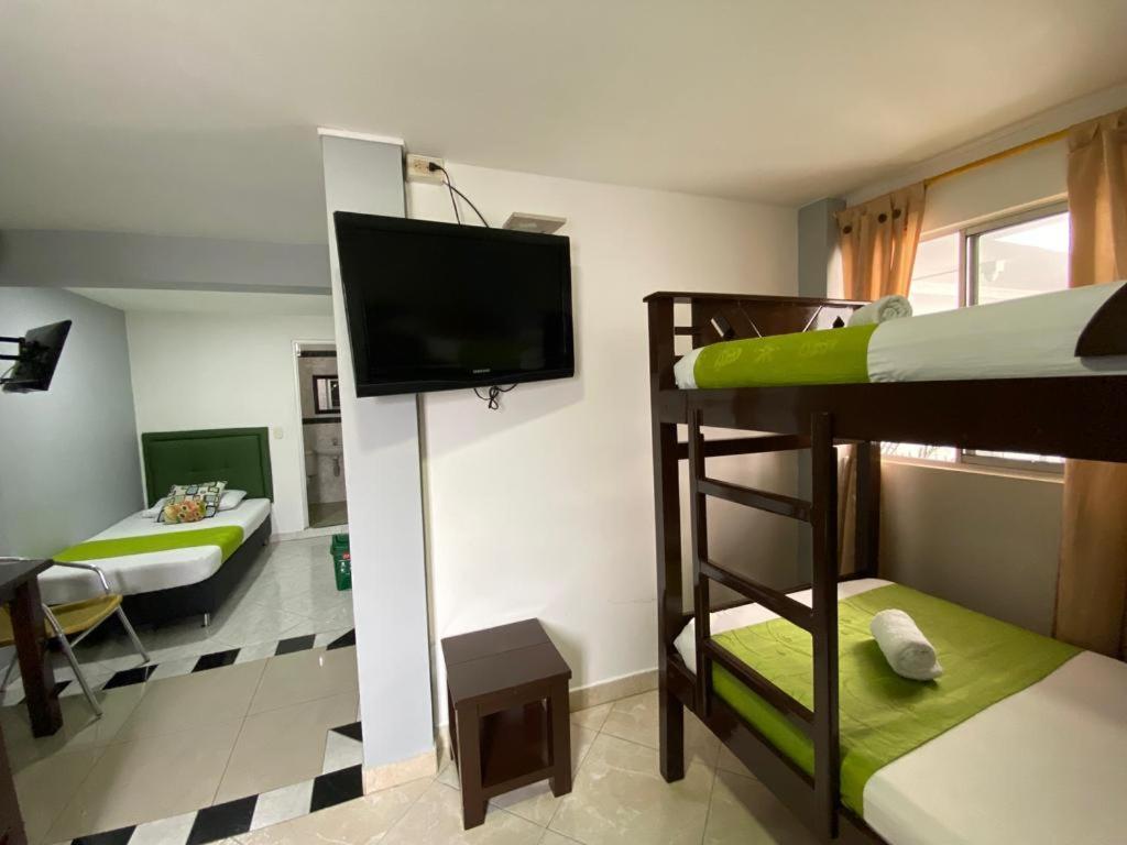 Hotel El Deportista Medellín Buitenkant foto